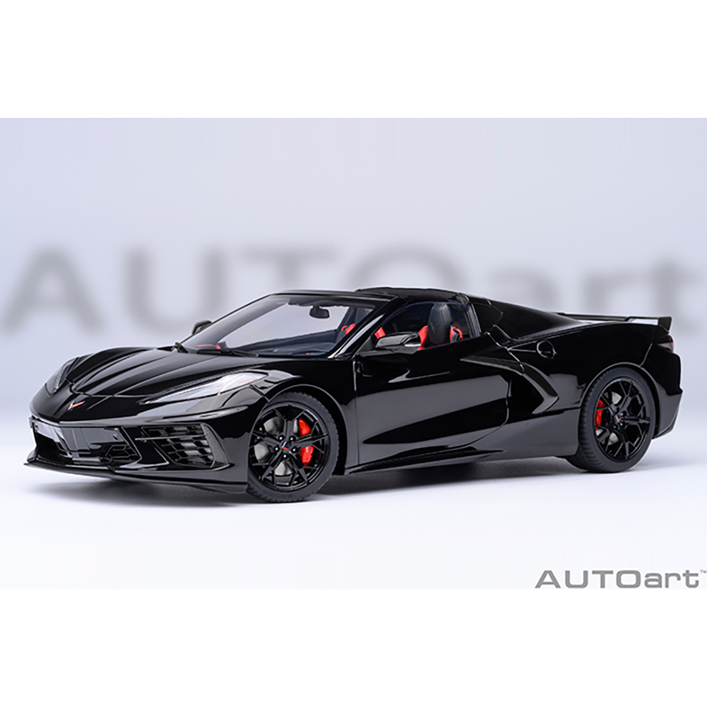 C8 Corvette Stingray Z51 Die Cast 1-18 - Gloss Black