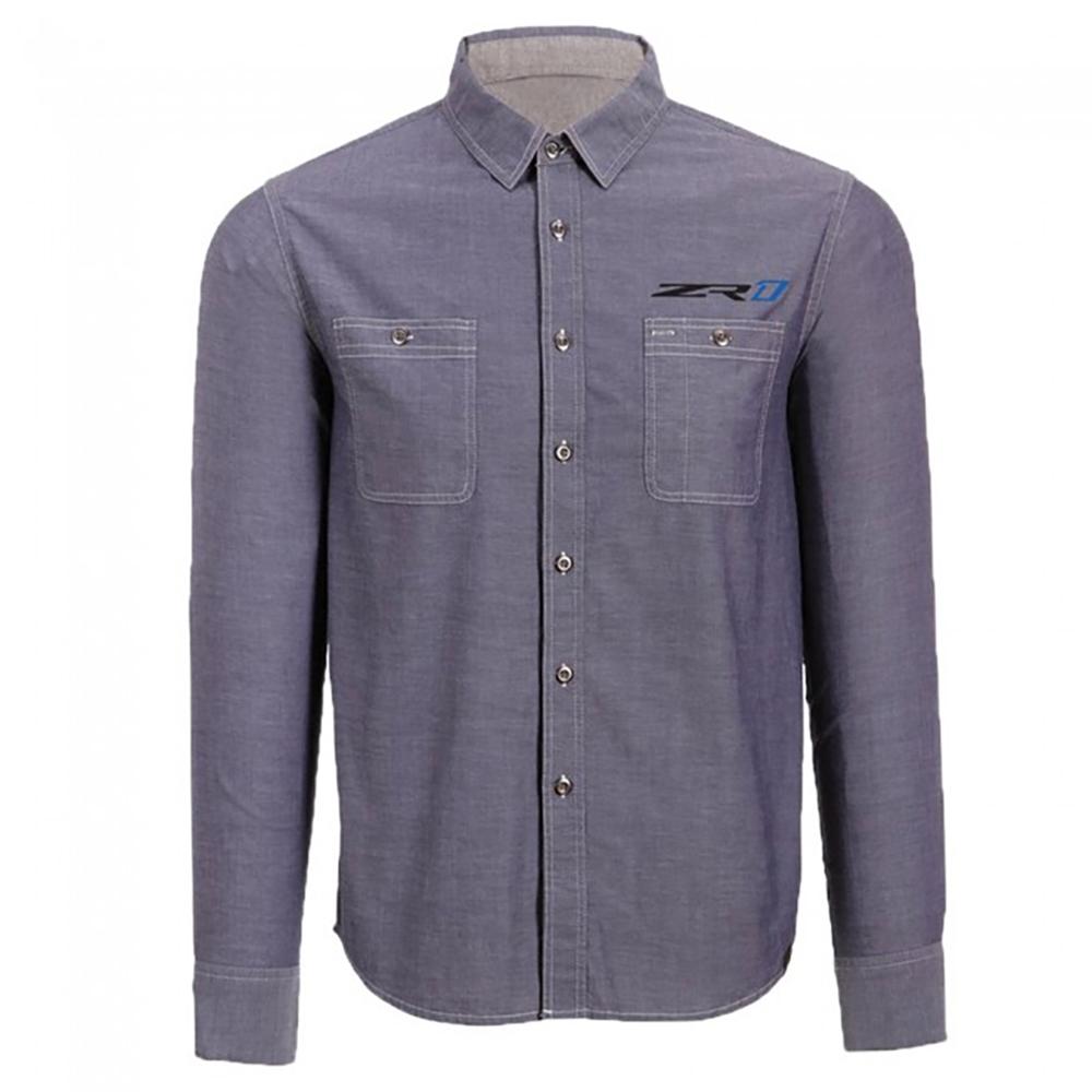 C7 Corvette ZR1 Ironside Shirt : Indigo Blue