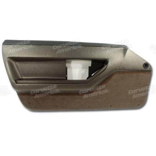 Corvette Door Panel. Bronze Deluxe Coupe LH: 1984-1987