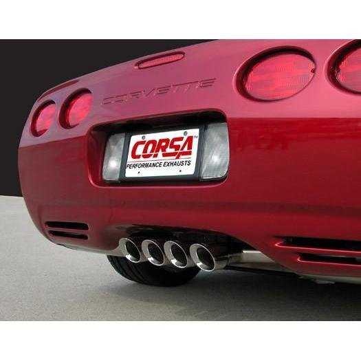 LM-IMAGE-14914578-Corsa Corvette Exhaust (14139): Corsa Indy Pace Car High-Performance Axle-Back Tigershark Quad Exhaust For ’97 – ’04 C5/ C5 Z06,Exhaust