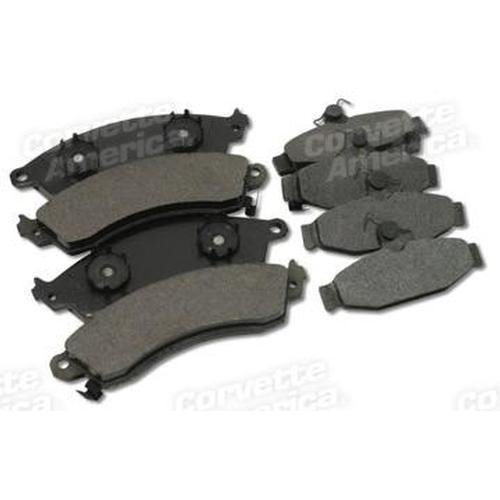 Corvette Brake Pads. Car Set - Service Grade: 1988-1996