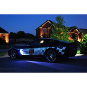 2005-2013 C6, Z06, ZR1 : Corvette Side Cove LED Lighting Kit with (4) Function Remote,Lighting