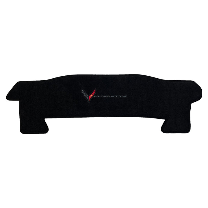 C8 Corvette Rear Cargo Mat - Lloyds Mats With Flags and Corvette Combo : Convertible,Cargo Mats