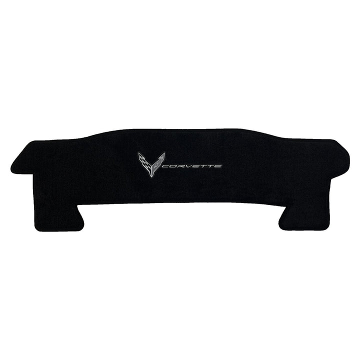 C8 Corvette Rear Cargo Mat - Lloyds Mats With Flags and Corvette Combo : Convertible,Cargo Mats