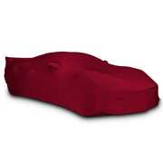 C8 Corvette Ultraguard Stretch Satin Car Cover - Dark Red - Indoor : Stingray, Z51,Car Covers