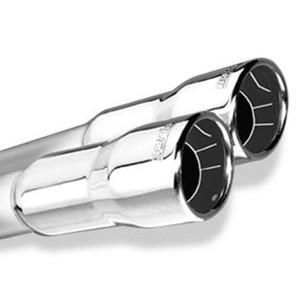 C7 Corvette Stingray Exhaust - Borla ATAK Rear Section : Quad 4.25" Round Tips,Exhaust