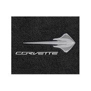 C7 Corvette Stingray Floor Mats - Lloyds Mats with C7 Stingray Emblem & Corvette Script : Black,Interior