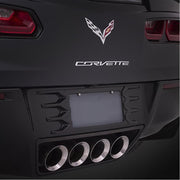 C7 Corvette Stingray Rear License Plate Frame : Painted,Exterior