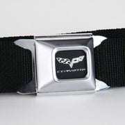 Corvette Belt with C6 Logo Seat Belt Buckle,Accessories