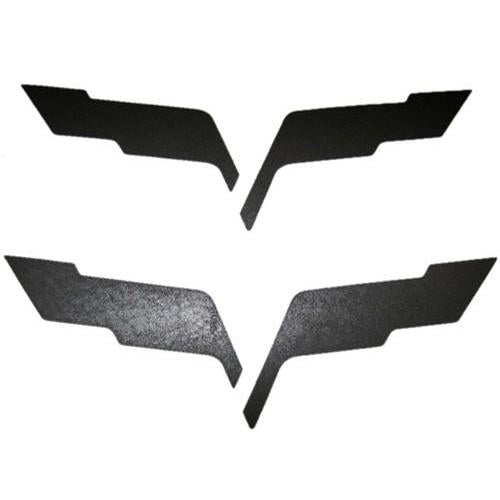 Corvette C6 Emblem Black-Out Overlay Kit : 2005-2013 C6,Z06,ZR1,Grand Sport,Exterior