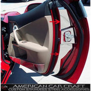 Corvette Door Jam Covers - Polished Stainless Steel : 2005-2013 C6,Interior