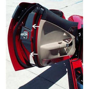 Corvette Door Jam Covers - Polished Stainless Steel : 2005-2013 C6,Interior