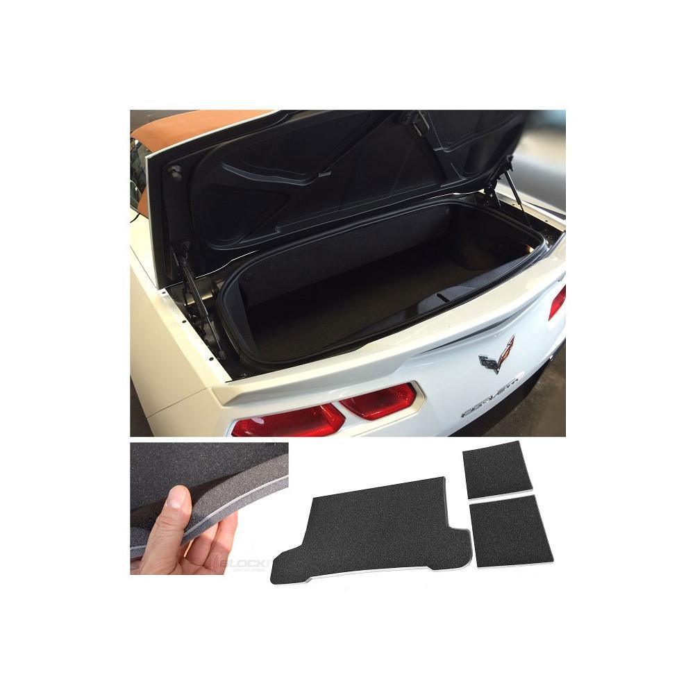 Corvette "Drop In" Noise Deadening Mats - BLOCKIT : C7 Convertible Stingray, Z51 & Z06,Interior