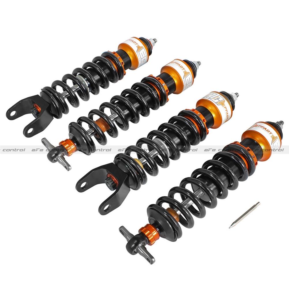 Corvette Featherlight Single Adjustable Street/Track Coilover System - aFe - 1997-2013 C5/C6,Corvette Suspension Parts