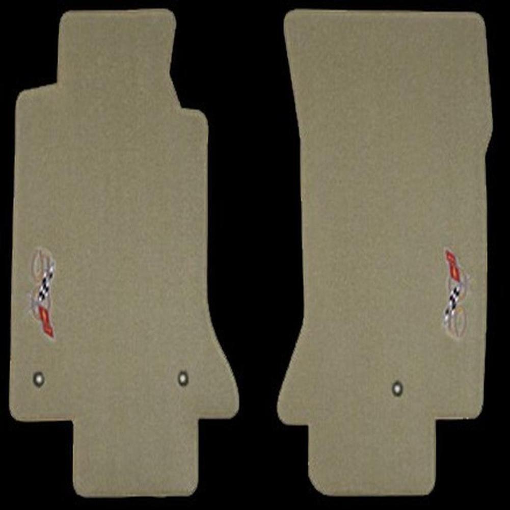 Corvette Floor Mats - Embroidered 2003 50th Anniversary Logo : 1997-2004 C5 & Z06,Interior