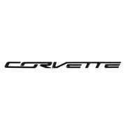 Corvette GM/OEM Rear Bumper Letters - Carbon Flash : C7 Stingray, Z51, Z06,Exterior