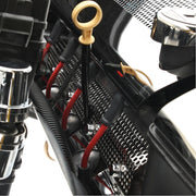 Corvette Header Guards - “Performance Style” Perforated Stainless Steel : 2008-2013 C6,Engine