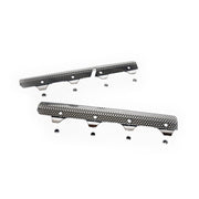 Corvette Header Guards - “Performance Style” Perforated Stainless Steel : 2008-2013 C6,Engine
