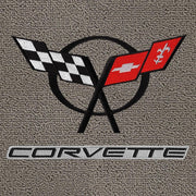 Corvette Lloyds Classic Loop Floor Mats - Double Logo : 1997-04 C5 & Z06,Interior