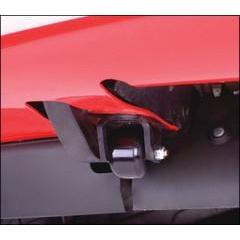 Front License Plate Cover for 1997-2004 Chevy Corvette C5 [Stainless/Perforated Front License Plate Cover for 1997-2004 Chevy Corvette C5 [Stainless/Perforated