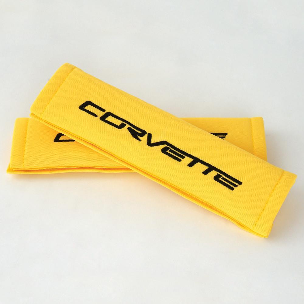Corvette seat on sale belt covers