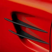 Corvette Side Spears Billet - Semi-Gloss Black Powder Coat : 97-04 C5, Z06,Exterior