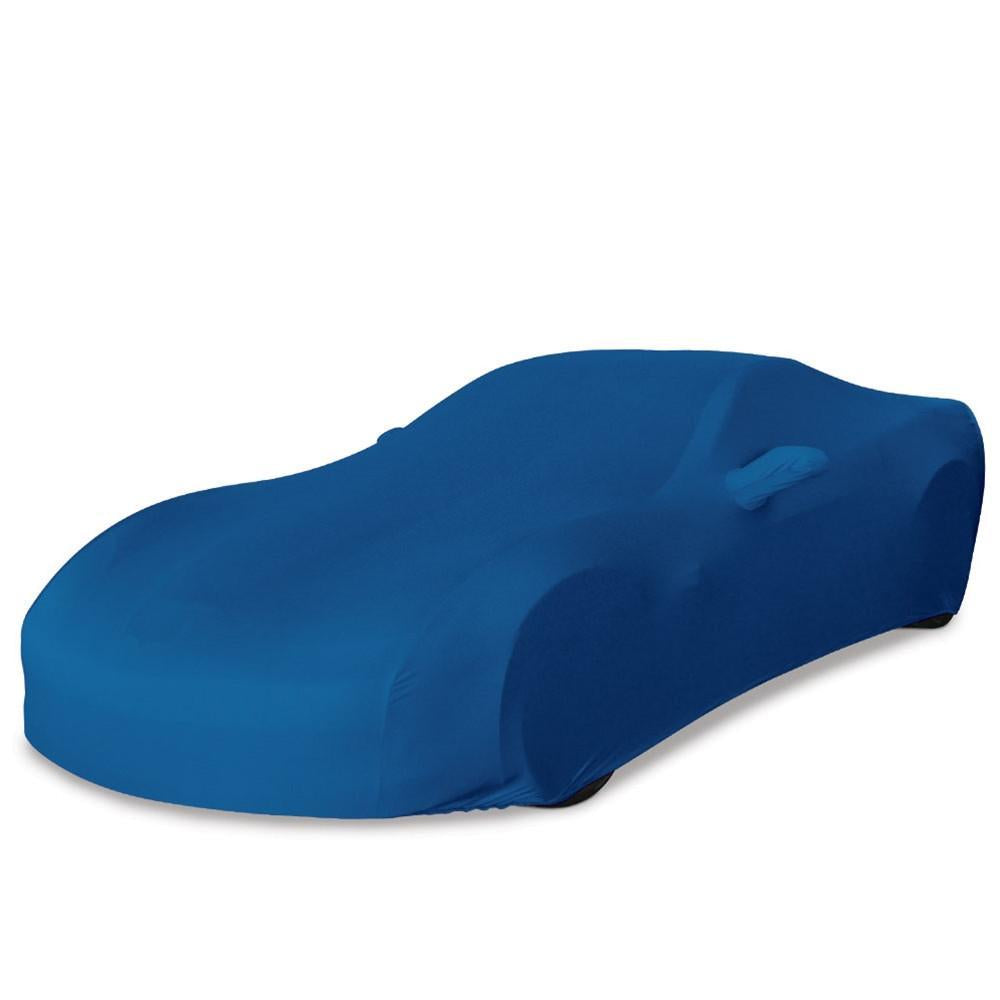 Corvette Ultraguard Stretch Plus Satin Car Cover - Medium Blue - Indoor : 2005-2013 C6, Z06, ZR1, Grand Sport,Car Care