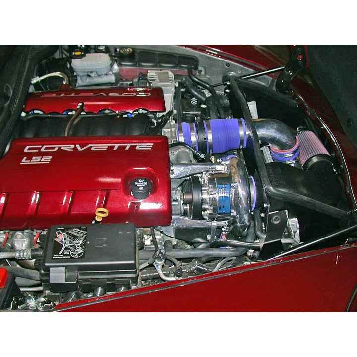 Corvette Vortech Supercharger System w/V-2 T-Trim & Cooler - Satin (C6 06-07),Performance Parts