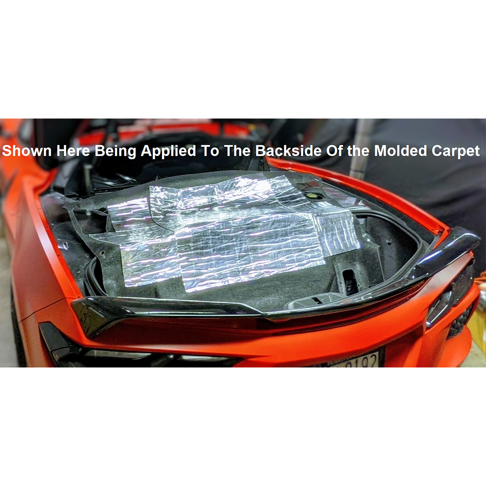 C8 Corvette Blockit Ultralite Rear Trunk Heat Shield Kit,Floor Liners