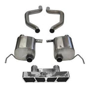 Corsa Corvette Exhaust System (14769): High-Polished Polygon Tip Xtreme Exhaust System For C7 ZR1,Exhaust