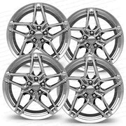 2018 C7 Corvette ZR1 Style Reproduction Wheels (Set) : Chrome,Wheels & Tires