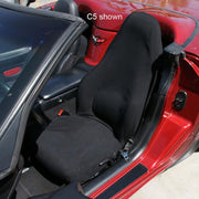 2005-2013 C6 Corvette Stretch Satin Seat Covers,Seat Cover - Pull Over