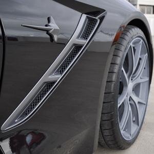 Tri-Fold Front Fender Vents  - Carbon Fiber or FRP : C7 Stingray, Z51,Exterior