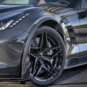 Corvette Wheels M755 Flow Forged C7 ZR1 Style : Gloss Black,Wheels & Tires