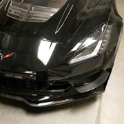 C7 Corvette Front Bumper Race Canards - Carbon Fiber - APR Performance,Body Parts