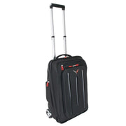 Travel in style with customized luggage featuring the Corvette logo.,Accessories