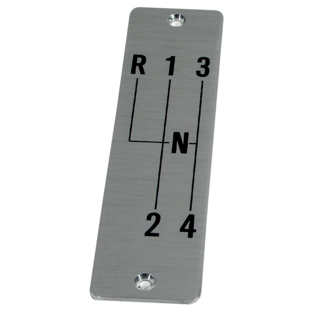 1959-1962 Corvette C1 4 Speed Shift Indicator Plate