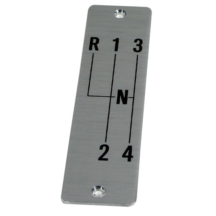 1959-1962 Corvette C1 4 Speed Shift Indicator Plate