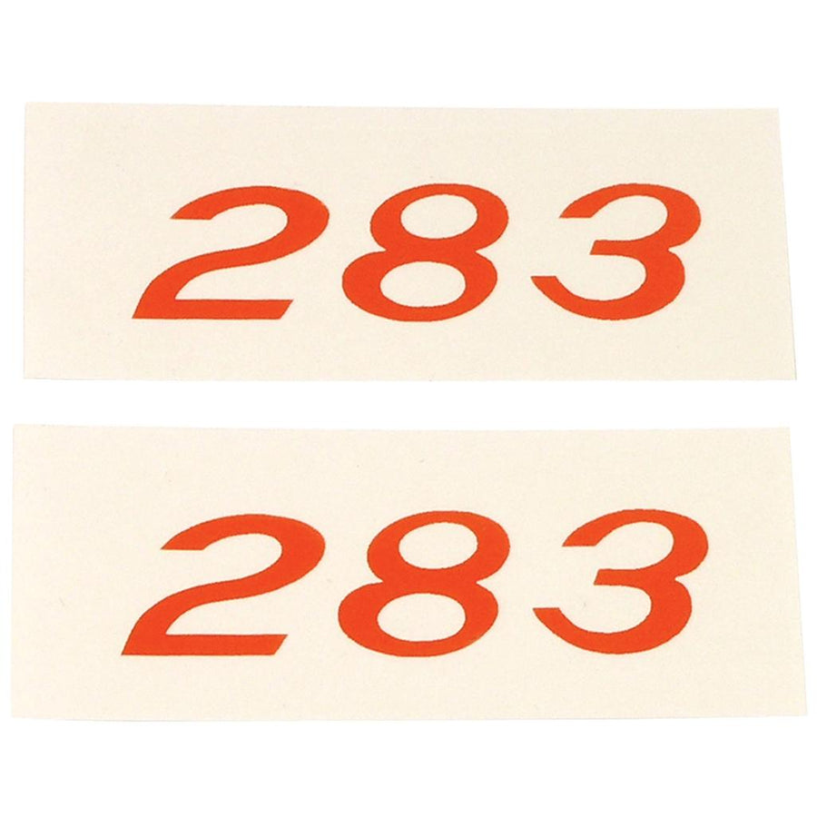 1957 Corvette C1 Decals, Valve Cover 283 Horsepower