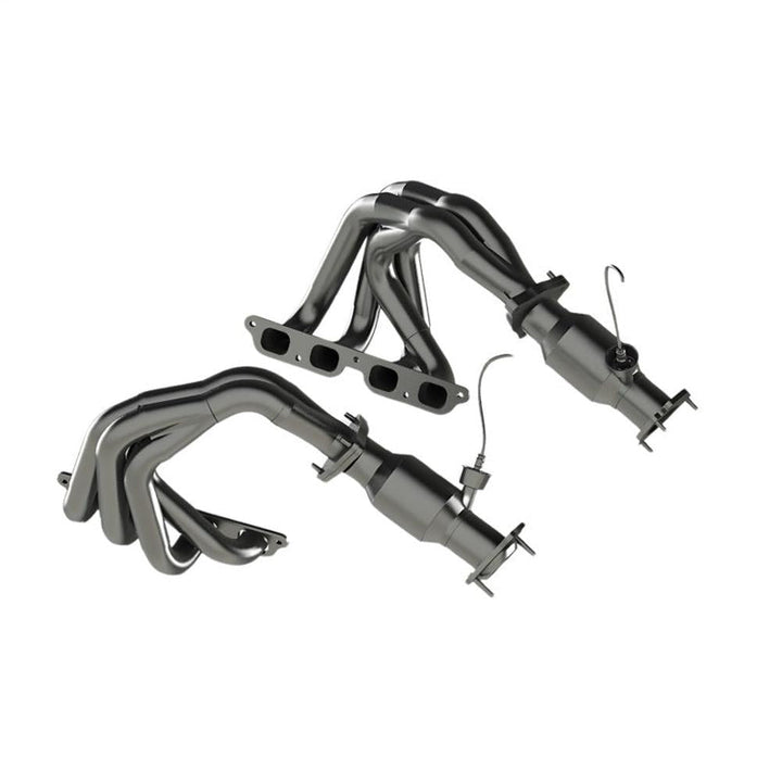 C8 Corvette Kooks Z06 LT6 SS Tri-Y Headers w/ GREEN Cats w/ Heat Blankets 2023-2026