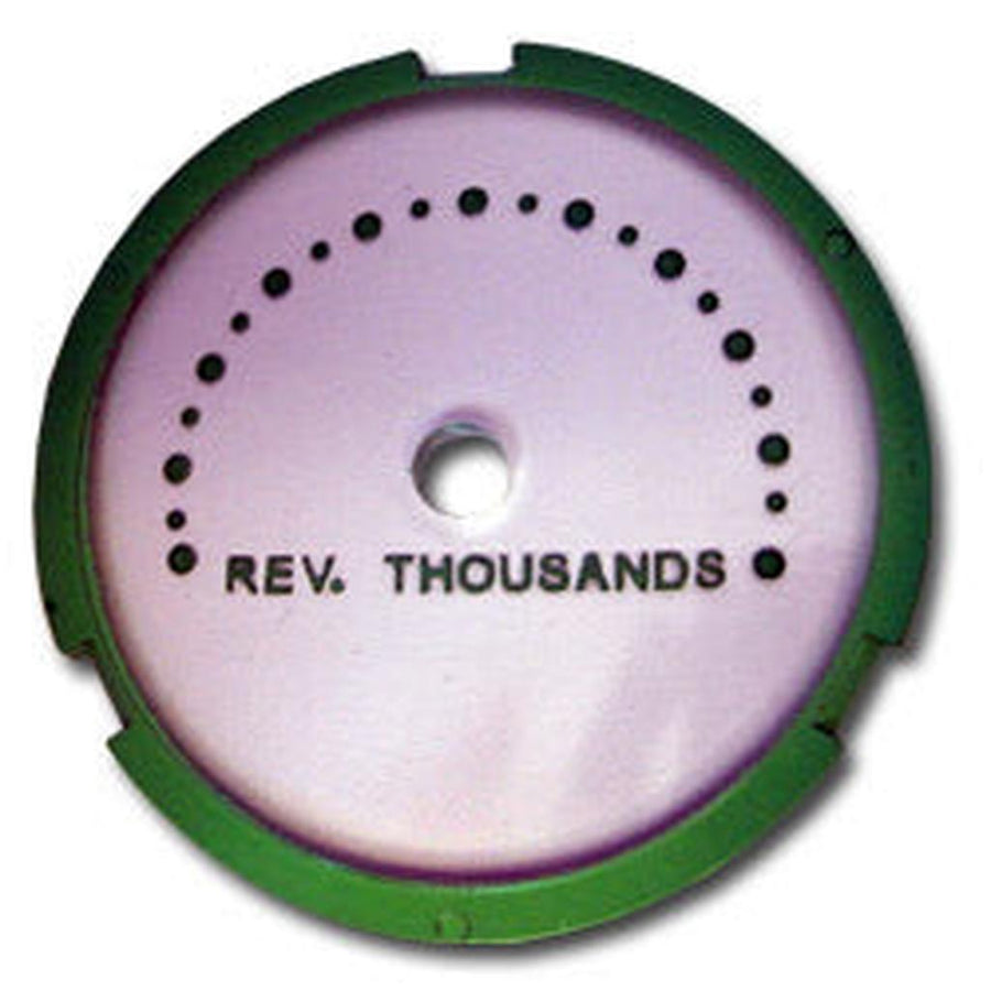 1953-1955 Corvette C1 Tachometer Face, Inner W/Dots