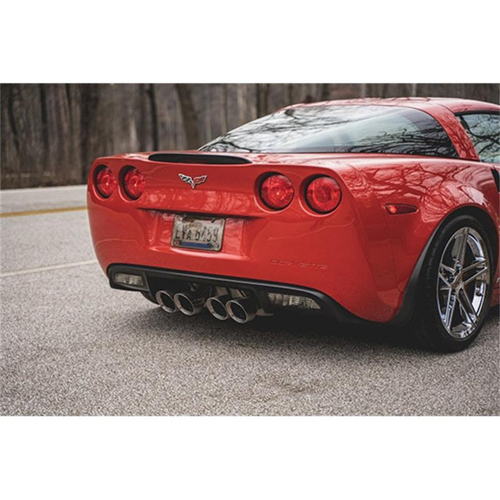Corvette C6 Z06 7.0L / 09-13 ZR1 6.2L Corsa Polished Axle Back Exhaust w/4.5in Twin Tips