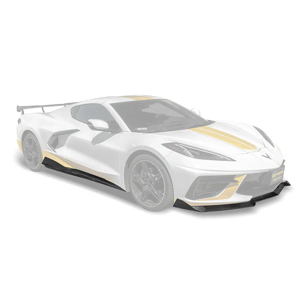 Corvette C8 5VM Front Splitter (2-Piece Version) & Side Skirts - 2020-2023