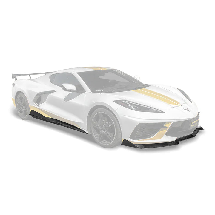 Corvette C8 5VM Front Splitter (2-Piece Version) & Side Skirts - 2020-2023