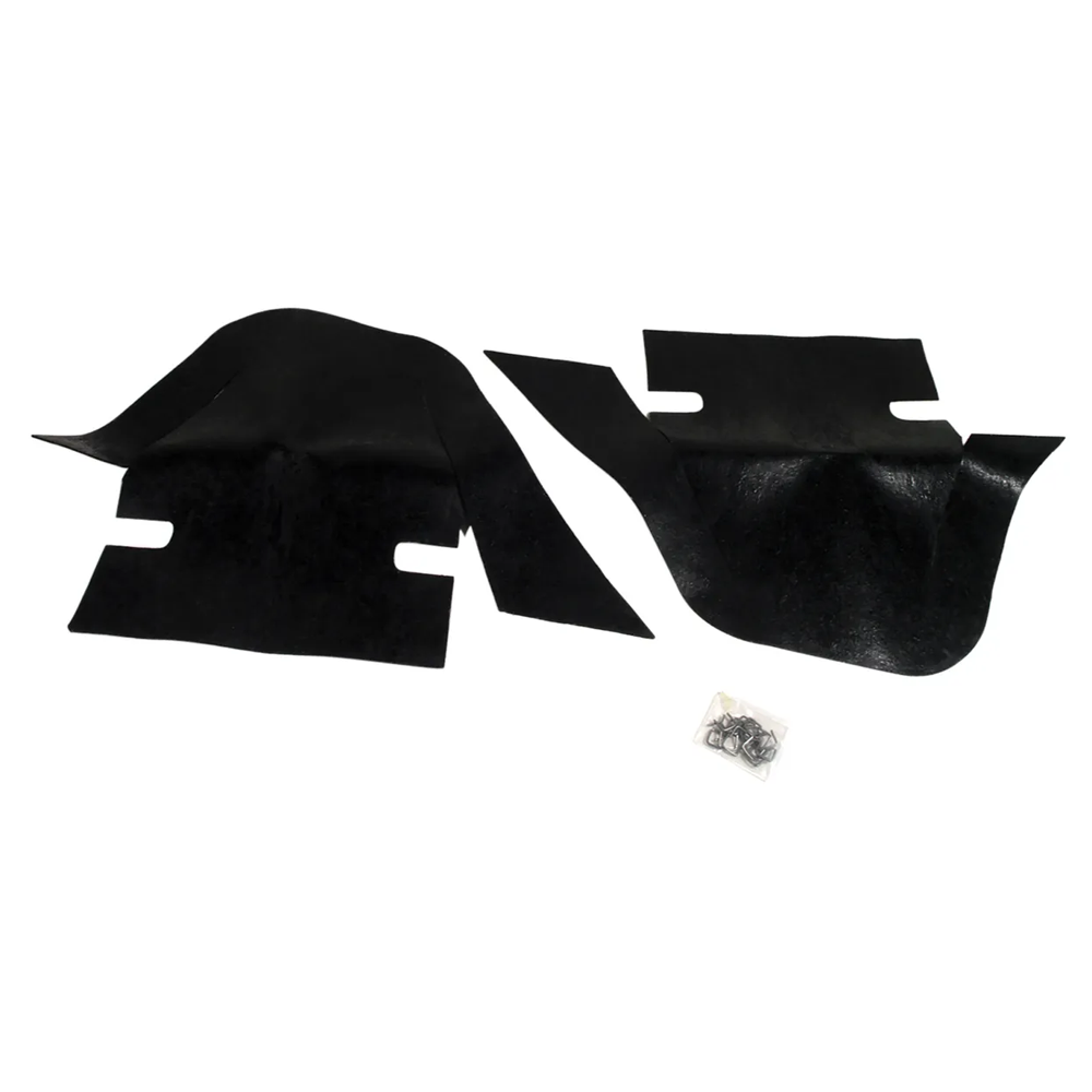 1968 Corvette C3 A-Arm Dust Covers W/Stainless Steel Staples 68E
