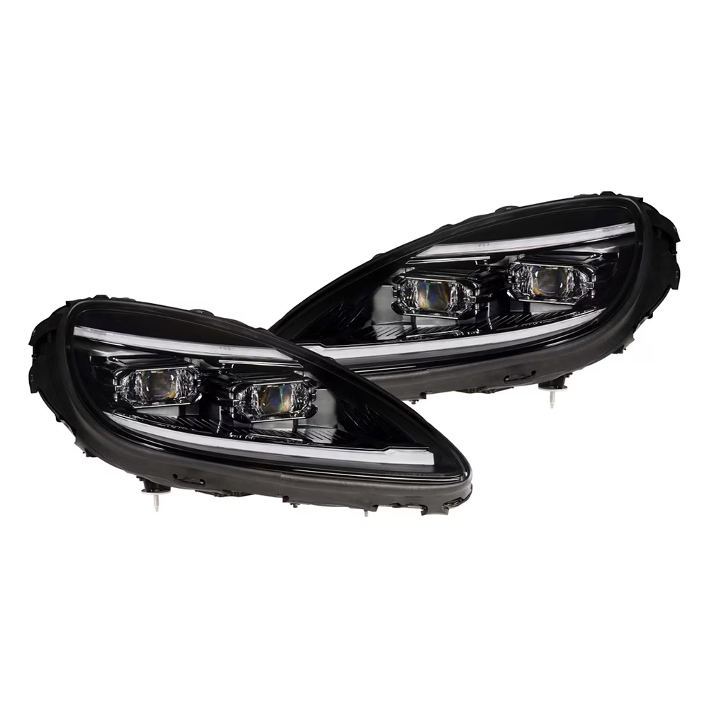 Corvette Headlight - Morimoto XB Evo Hybrid Led Headlights : 2005 - 2013 C6,  Z06, Grand Sport & ZR1