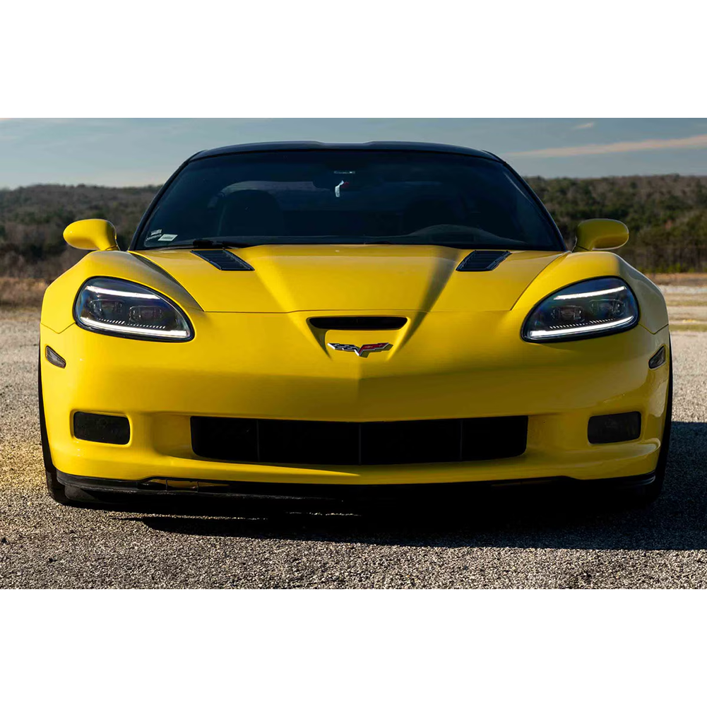 Corvette Headlight - Morimoto XB Evo Hybrid Led Headlights : 2005 - 2013 C6,  Z06, Grand Sport & ZR1