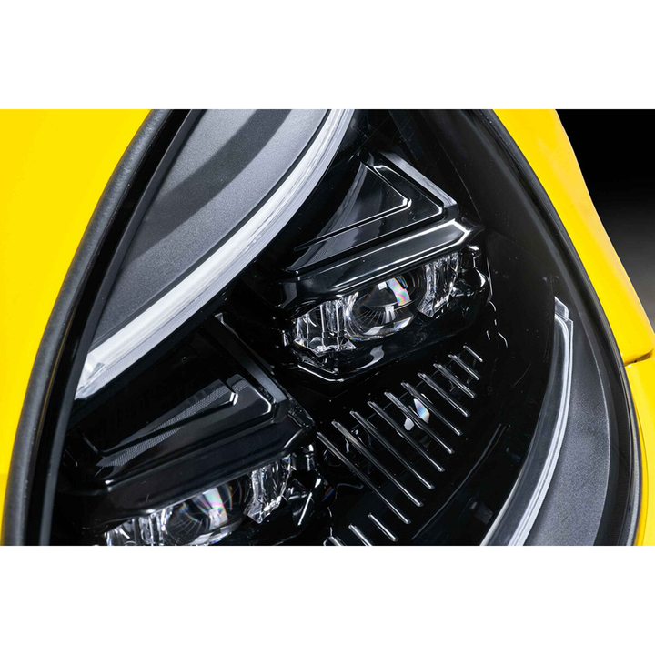 Corvette Headlight - Morimoto XB Evo Hybrid Led Headlights : 2005 - 2013 C6,  Z06, Grand Sport & ZR1