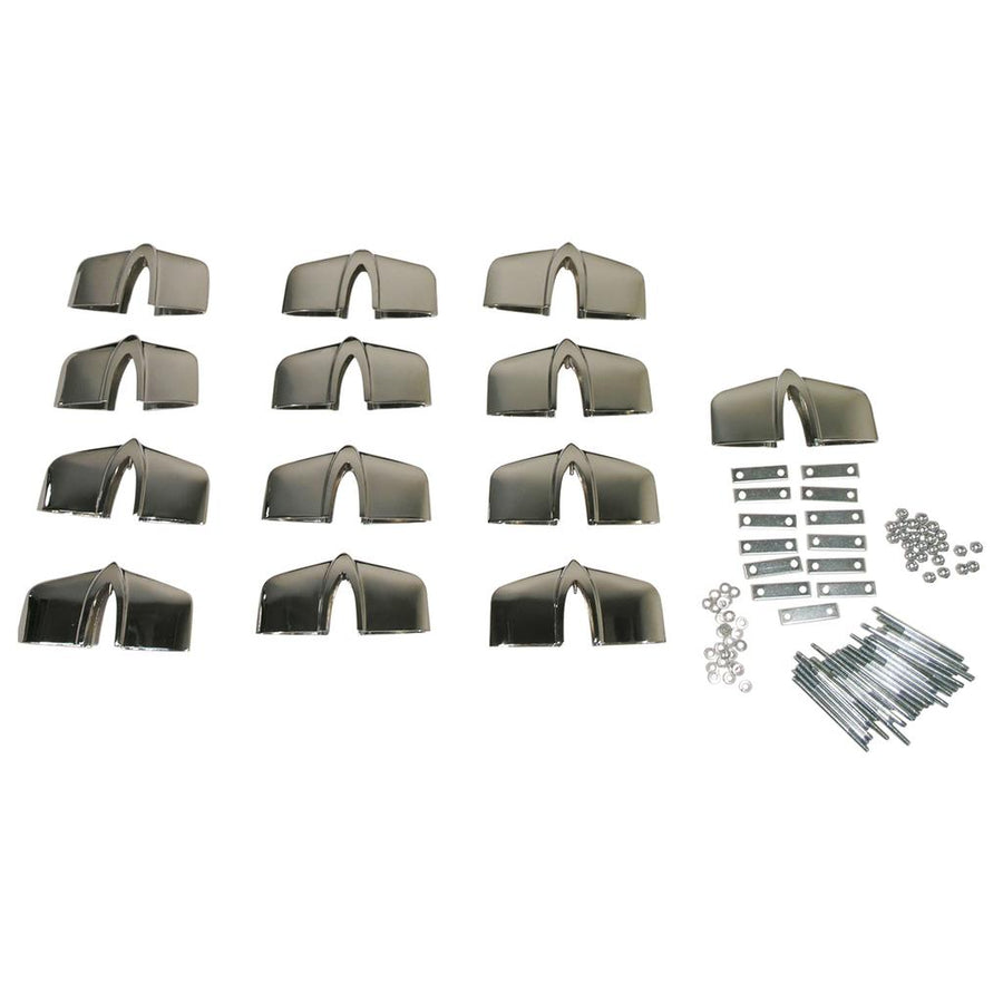 1953-1957 Corvette C1 Grille Tooth Set, 13 Piece