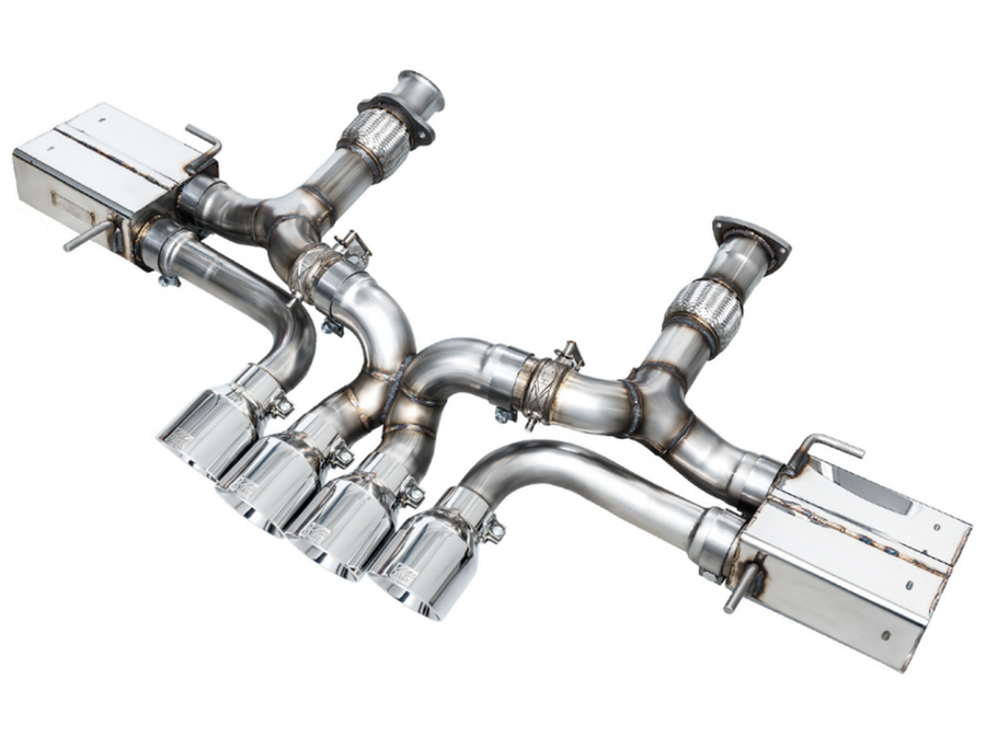 AWE Tuning 23-25 Chevrolet C8 Corvette Z06 5.5L SwitchPath Exhaust System with Chrome Silver Tips